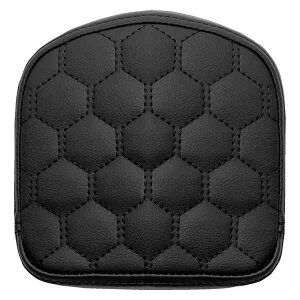  RoadSofa? V[V[o[pbh Th} RoadSofa? Sissy Bar Pad - Honeycomb - Black Stitching 040849 DRAG 08220582