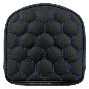  RoadSofa? V[V[o[pbh Th} RoadSofa? Sissy Bar Pad - Honeycomb - Blue Stitching 040849BLU DRAG 08220584