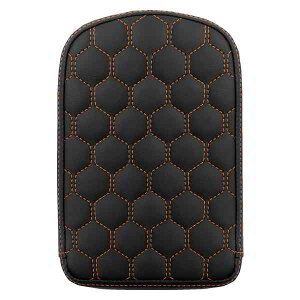  RoadSofa? njJ V[V[o[ pbh Th} RoadSofa? Sissy Bar Pad - Honeycomb - Orange Stitching 041149ORA DRAG 08220590