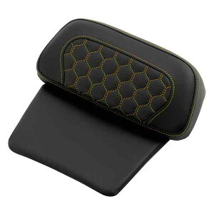  njJ`bvhcA[pbNpbh Th} Chopped Tour Pak Pad - Honeycomb - Gold Stitching - FLH/FLT '14-'24 814-07C-HC-GOL DRAG 08220601
