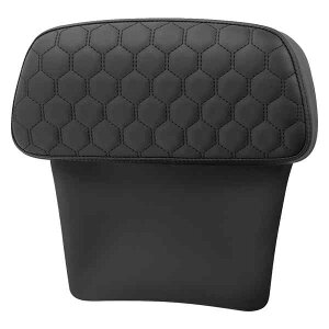  njJ`bvhcA[pbNpbh Chopped Tour Pak Pad - Honeycomb - Black Stitching - FLH/FLT '14-'24 814-07-154 DRAG 08220613