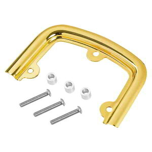  3_V[V[o[pbhuPbg Sissy Bar Pad Bracket - Gold 15725GO DRAG 08220624