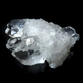 モンブランクォーツ ポイント フランス産 グインデルクォーツ グインデル水晶 天然石 パワーストーン 水晶 結晶 原石 鉱物
