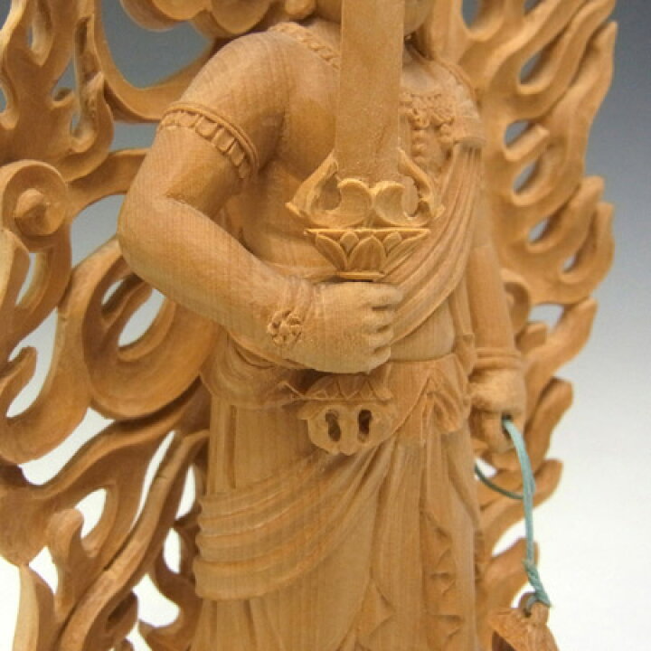 楽天市場】木彫り 仏像 不動明王 立像 高さ28cm 榧製 [Ryusho] : 龍祥本舗