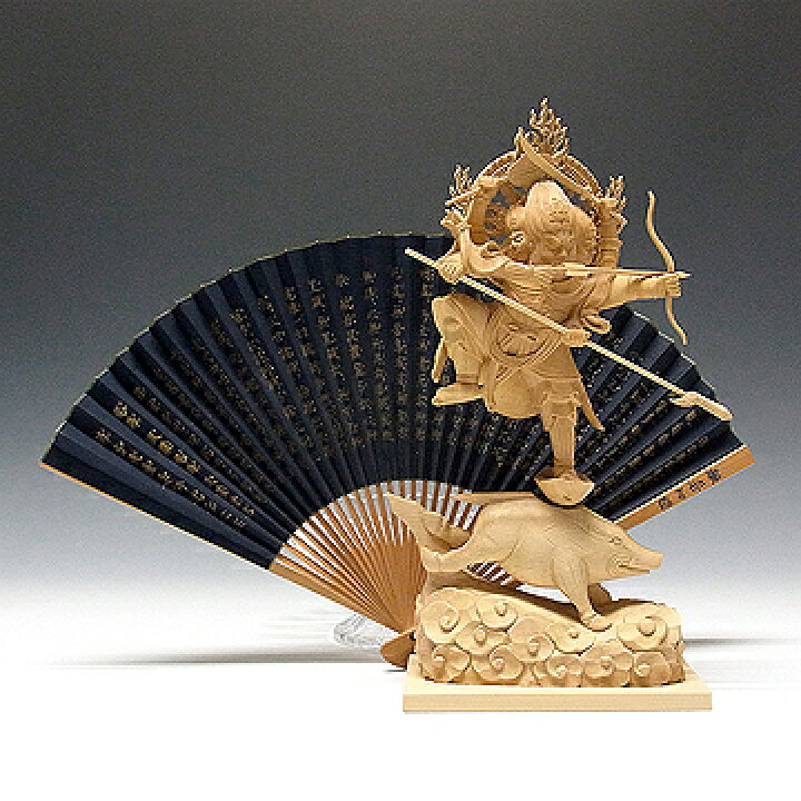 楽天市場】木彫り 仏像 摩利支天像 高さ28cm 柘植製 [Ryusho] : 龍祥本舗