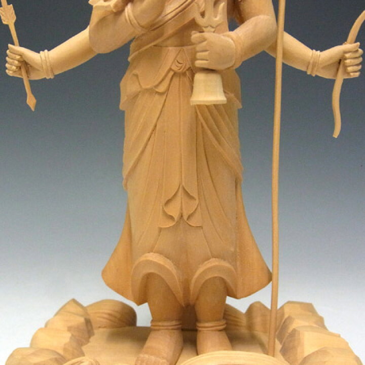 楽天市場】木彫り 仏像 三宝荒神像 高さ28cm 柘植製 [Ryusho] : 龍祥本舗