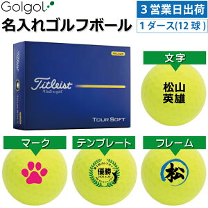 �y3�c�Ɠ��o�� ������S���t�{�[���z�^�C�g���X�g �c�A�[�\�t�g/Titleist TOURSOFT 2026�N �C�G���[ ���F �J���[�{�[�� 1�_�[�X(12��)�a���� �M�t�g ���̓� �v���[���g �I�E���l�[�� �I���l�[�� ��