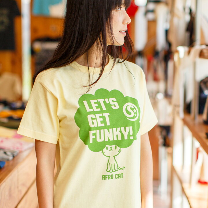楽天市場 猫 ねこ おもしろ かわいい Tシャツ Afro Cat クリーム ネコ 猫柄 猫雑貨 メンズ レディース 半袖 おしゃれ ペアルック プレゼント 大きいサイズ メール便 Scopy スコーピー Scopy