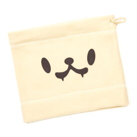 【 4/21 10時まで クーポンで 全品5%OFF 】 猫 ねこ おもしろ かわいい フリース ネックウォーマー CUTE FANG ( ナチュラル ) | ネコ 猫柄 猫雑貨 | おしゃれ アウトドア 自転車 バイク 【メール便】 SCOPY / スコーピー