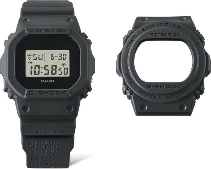 楽天市場】カシオ G-SHOCK 40th Anniversary REMASTER BLACK（リ  