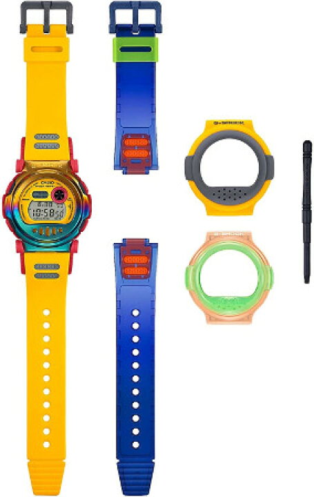 楽天市場】カシオ G-SHOCK DW-001復刻フェイスデザイン G-B001MVE-9JR 