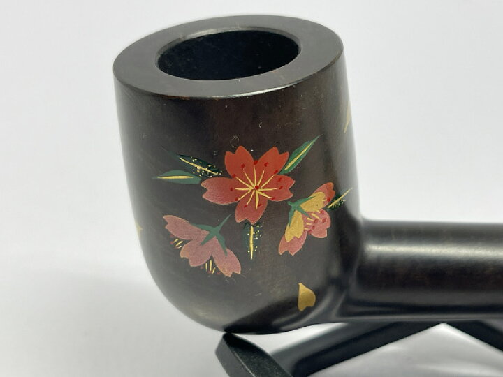 楽天市場】パイプ 柘製作所謹製「蒔絵四季花木紋様組」蒔絵・桜花爛漫 