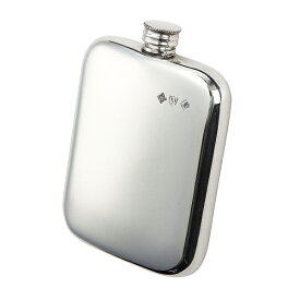 Pinder Bros[ピンダー・ブロス]ピューター ウイスキーボトル・ヴィクトリアン 5.5oz じょうご付 6-60724-61