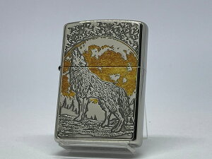 �������� ZIPPO[�W�b�|�[]WOLF DESIGN �E���t�f�U�C�� �₢�Ԃ� 2SI-WOLF�y�y�M�t_��z