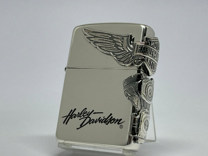 楽天市場】送料無料 ZIPPO[ジッポー]スターリングシルバー HARLEY 