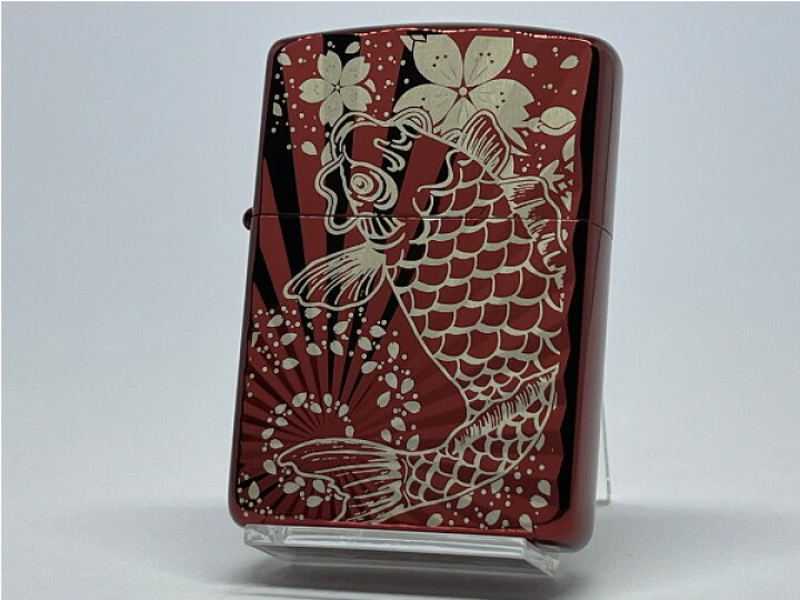 楽天市場】ZIPPO[ジッポー]アーマー 鯉桜 レッド 162KS-RD【楽ギフ_  