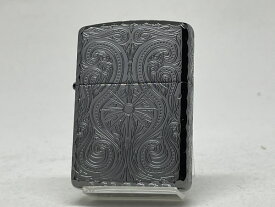 ZIPPO[ジッポー] アーマー5面加工 Luxury Arabesque ラグジュアリーアラベスク 5LA-BN 黒ニッケル【楽ギフ_包装】