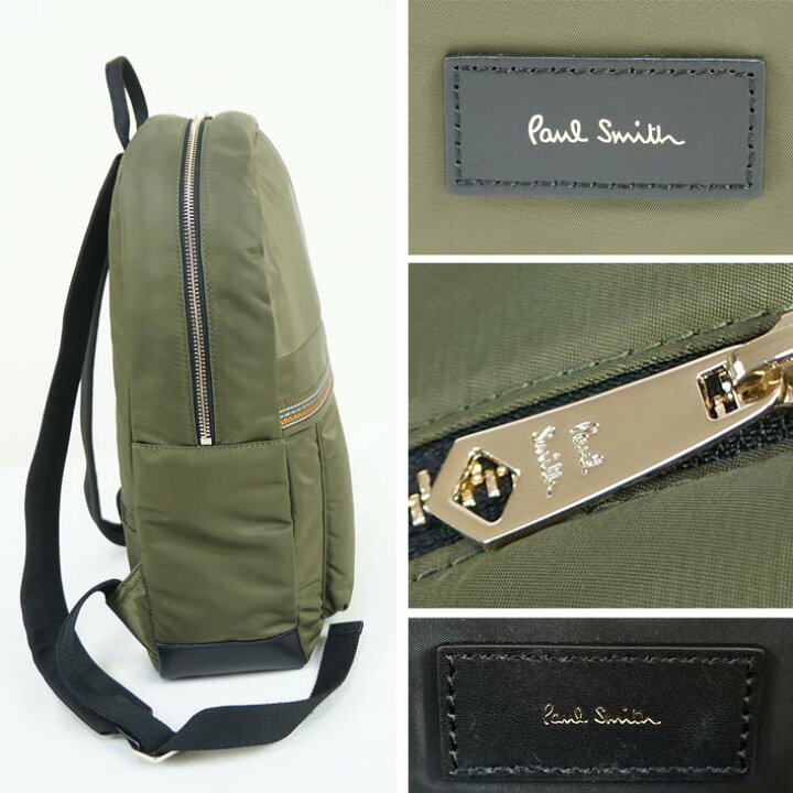 楽天市場】ポールスミス Paul Smith マルチSTステッチ ナイロン/牛革  