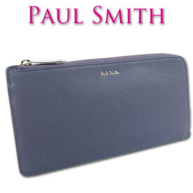ポールスミス Paul Smith 山羊革 カラースロット 長財布 グレー系 レディース スリム 薄型 キャッシュレス