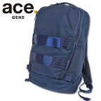 エースジーン ace. GENE ビジネスリュック ミルフューズ B4 メンズ ネイビー 紺 新品 正規品 2気室 15インチPC収納 軽量