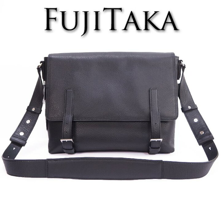 楽天市場】フジタカ FUJITAKA シュリンクレザー ショルダーバッグ A4 