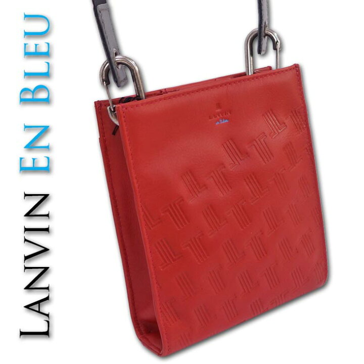 楽天市場】ランバンオンブルー LANVIN en Bleu 牛革 ミニショルダー 