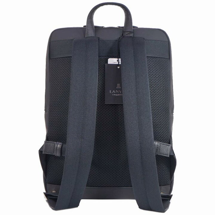 楽天市場】ランバンコレクション LANVIN COLLECTION 牛革使い リュック 