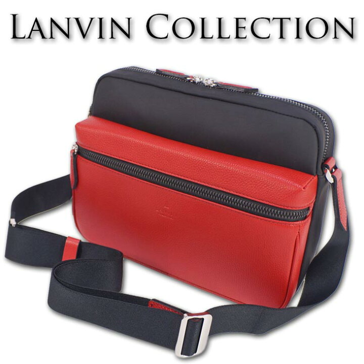 楽天市場】ランバンコレクション LANVIN COLLECTION 牛革使い 