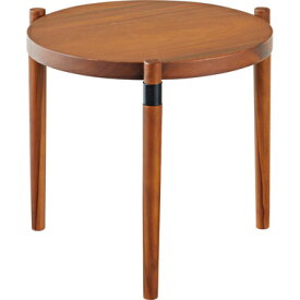 ラウンドテーブル Sサイズ 直径53 高さ44 円形 丸型 木製 天然木 リビング おしゃれ シンプル 北欧 モダン ローテーブル コーヒーテーブル 軽量 完成品