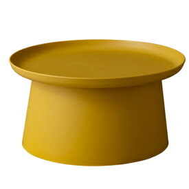 ROND サイドテーブル テーブル 円形 Lサイズ イエロー 黄色 直径70 高さ36 北欧 モダン リビング おしゃれ