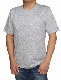 【スーパーDEAL 商品】コムサイズム COMME CA ISM ポケット付き 半袖Tシャツ 9 抗菌 防臭 デオドラント 清潔 メンズ 夏物 青グレー