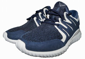 【中古】アディダス adidas オリジナルス White Mountaineering スニーカー TUBULAR NOVA BB0768 紺 ホワイトマウンテニアリング コラボレーション チューブラ— ノヴァ メンズ ネイビー