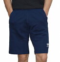 【中古】アディダス adidas スウェット ショートパンツ 紺 GT9918 メンズ スリーストライプ ネイビー 夏物 ショーツ 短パン ハーフパンツ