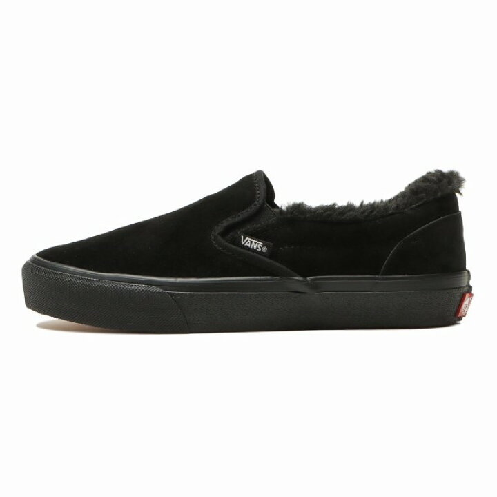 楽天市場】ヴァンズ VANS スリッポン 黒 裏ボア スニーカー メンズ 