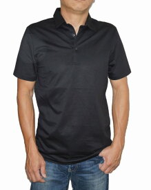 ニコル セレクション NICOLE selection 半袖ポロシャツ 黒 8266-9500 メンズ ブラック 夏物