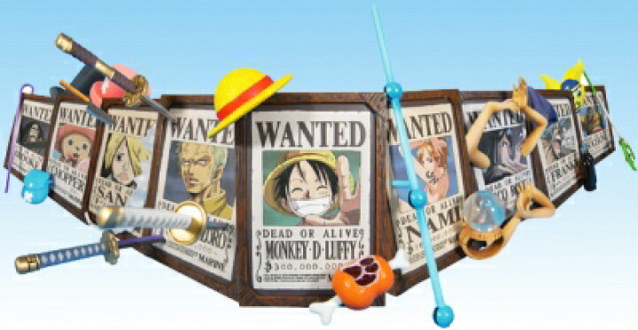 楽天市場】ワンピース 麦わら海賊団 手配書コレクション ONE PIECE 