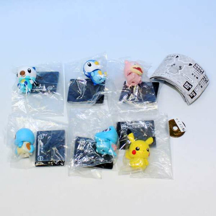 楽天市場 コレキャラ ポケモン フィギュア アニメ ゲーム グッズ ガチャ バンダイ 全６種フルコンプセット Dp台紙おまけ付き 即納 数量限定 トレジャーマーケット