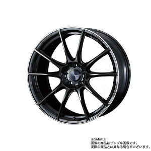 WEDS �E�F�b�Y �X�|�[�c WedsSport SA-25R 20x9.5 48 5H/114.3 METAL BLACK/F �A���~ �z�C�[�� 1�{ 73832 �g���X�g��� (179133034