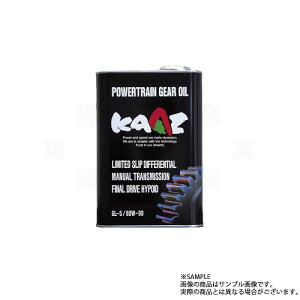 KAAZ �J�[�c �M�A�I�C�� 2L 1�{ GL-5/80W-90 �g���X�g��� (291171001