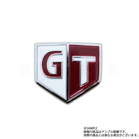 即納 日産 サイド GTエンブレムスカイライン R34 レッド 63896-AA100 純正品 (663231416