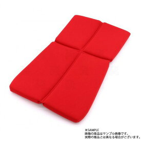 BRIDE ブリッド 背部 シートクッション レッド P11BC2 トラスト企画 (766114959