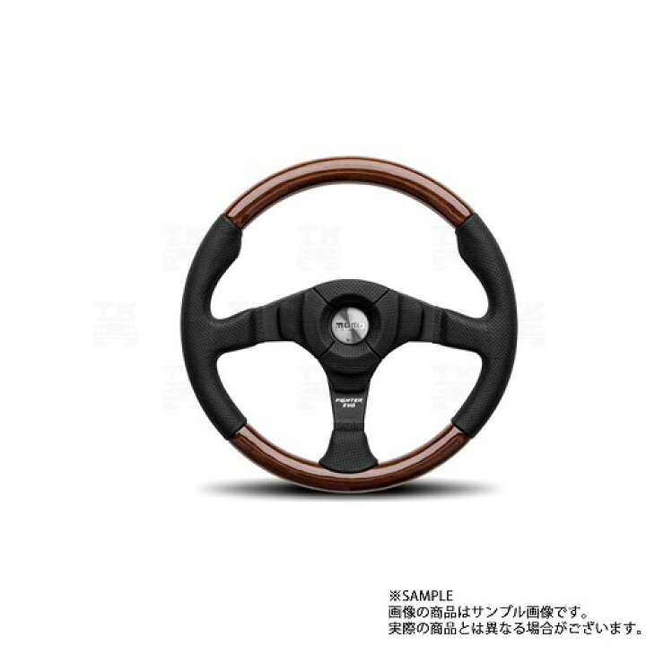 楽天市場】MOMO モモ ステアリング FIGHTER EVO LEATHER&WOOD 