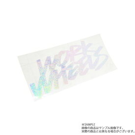 WORK ワーク ホログラム ステッカー 2LINE グリッター 200mm 240123 トラスト企画 (979191086