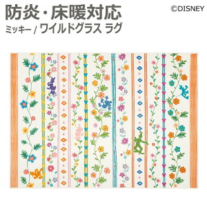 DISNEY �f�B�Y�j�[ �f�U�C�����O �J�[�y�b�g �h�� �z�b�g�J�[�y�b�g�Ή� �V�ііh�~ DRM-1061 ��140×200cm �~�b�L�[ ���C���h�O���X ���O (S) �����z�� �V���� �y�V �労�Ӎ�