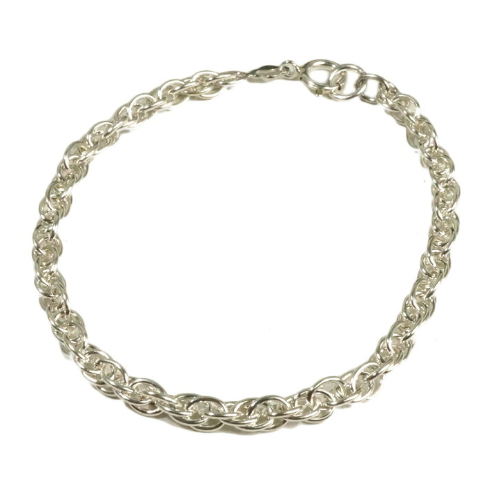 楽天市場】シルバー925 大きめ あずきダブルチェーン シルバー  