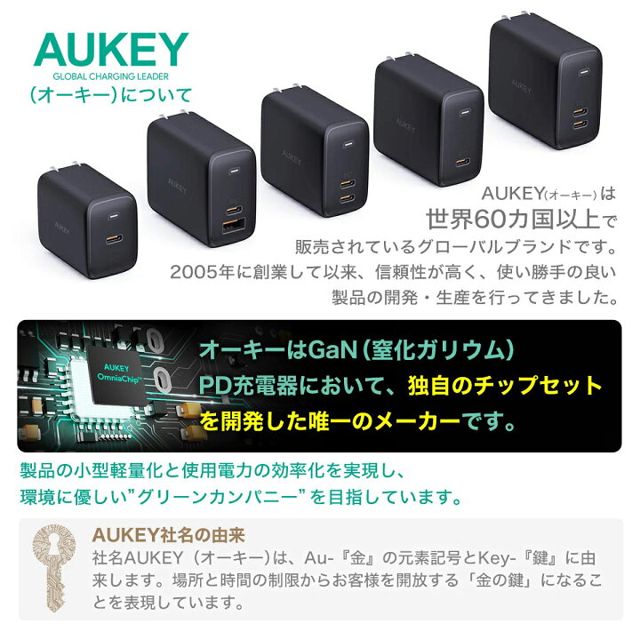 楽天市場】【公式店2年保証】AUKEY ポータブル電源 大容量 約300Wh PS 