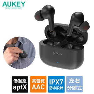 AUKEY CXCz bluetooth5.0 EP-T27 ubN AAC aptX  IPX7h ^b`ZT[ AVX^g iPhone Android E Ji^ u[gD[X wbhz CtH  Ў 