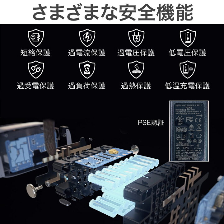楽天市場】【公式店2年保証】AUKEY ポータブル電源 大容量 約300Wh PS 