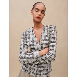 maje TWEED-EFFECT TAILORED JACKET �W���P�b�g