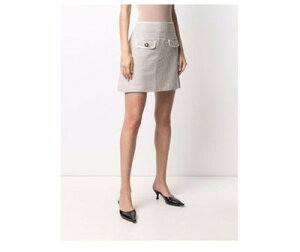 Self-Portrait �Z���t�|�[�g���[�g Monochrome Check Mini Skirt �X�J�[�g �Z���t�|�[�g���C�g